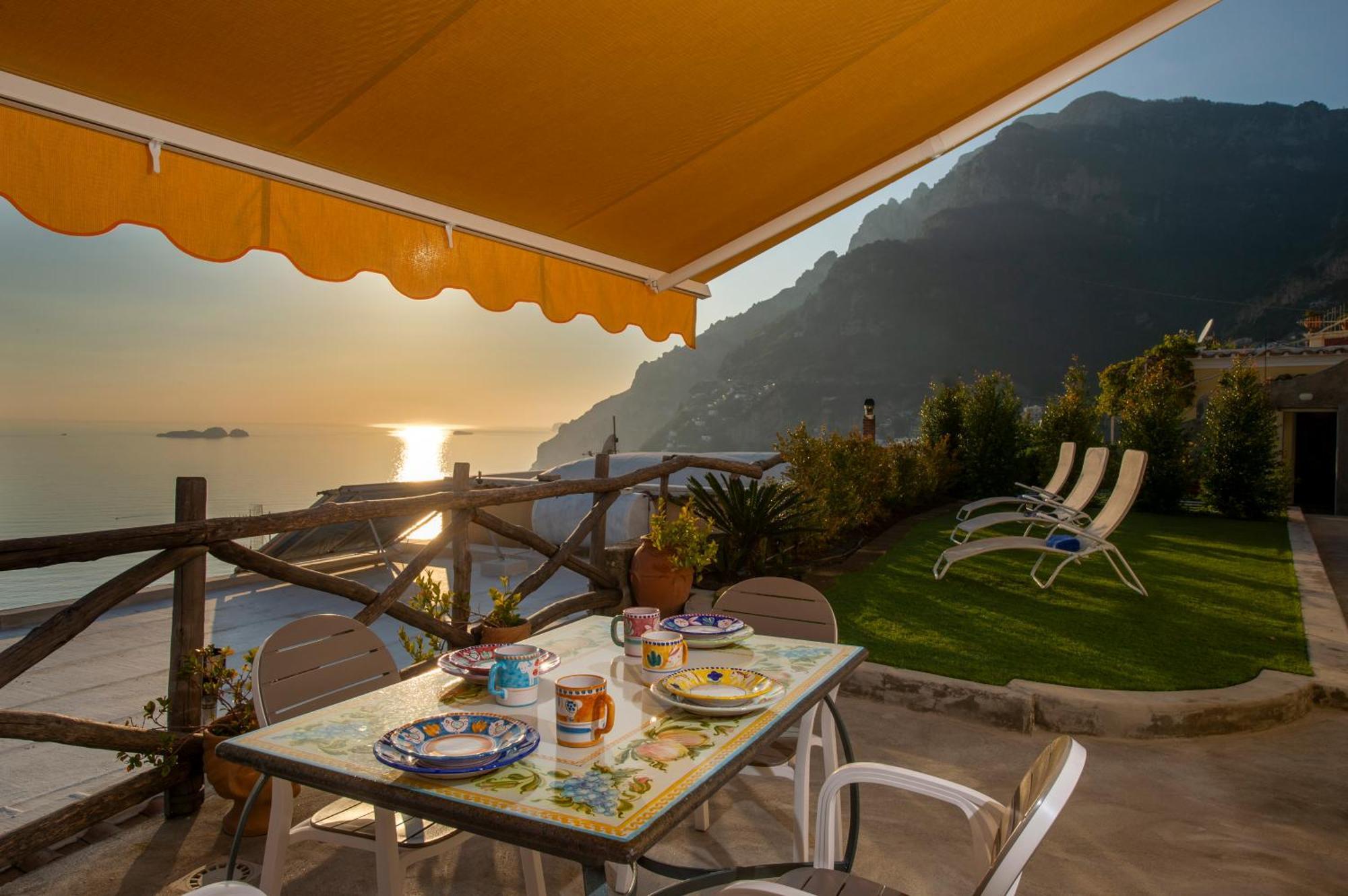 Aria Di Mare,Near Elevator, Few Steps, Parking, Garden Apartment Positano Exterior photo