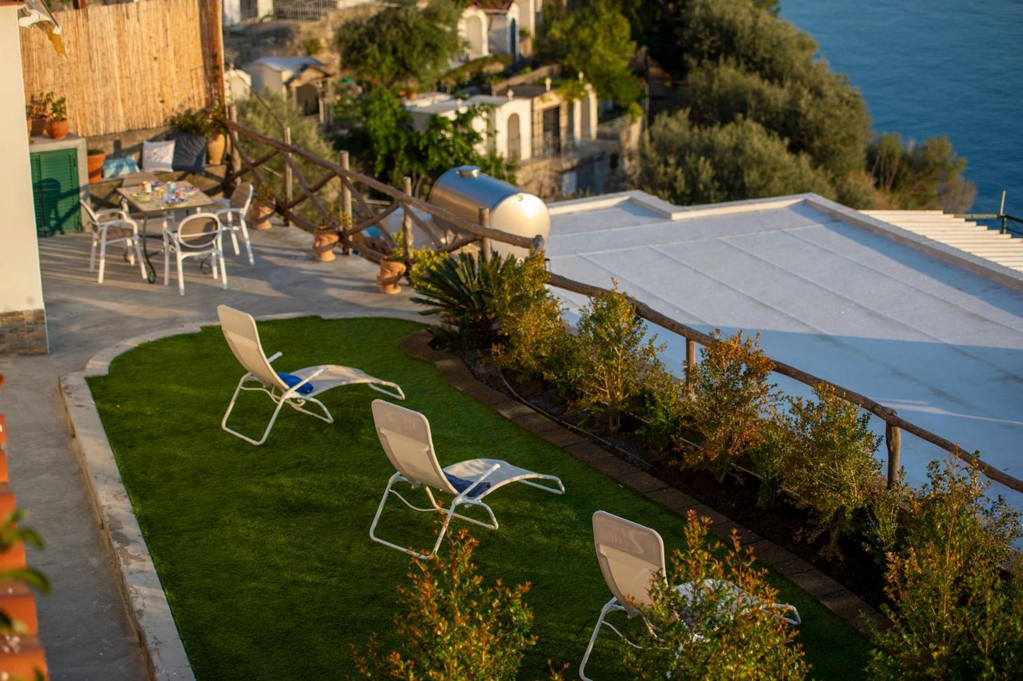 Aria Di Mare,Near Elevator, Few Steps, Parking, Garden Apartment Positano Exterior photo